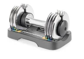 25 Lb. Adjustable Dumbbell with Fitted Storage Tray, Single