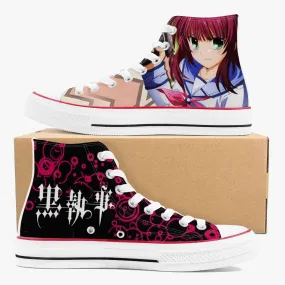 Angel Beats Yuri A-Star High White Anime Shoes