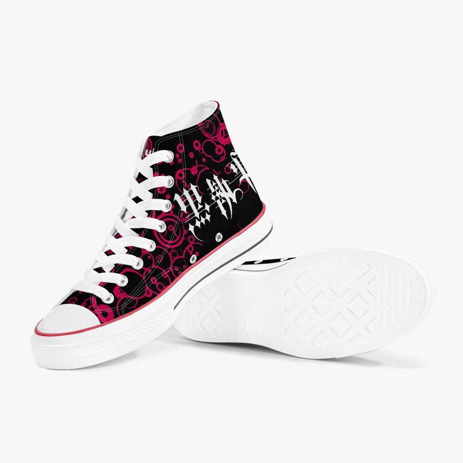 Angel Beats Yuri A-Star High White Anime Shoes