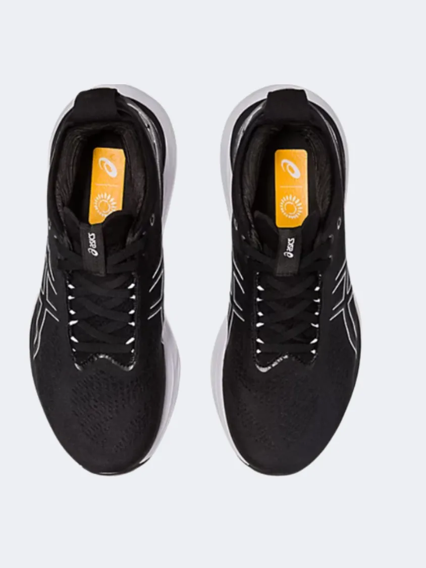 Asics Gel Nimbus 25 Women Running Shoes Black/Pure Silver