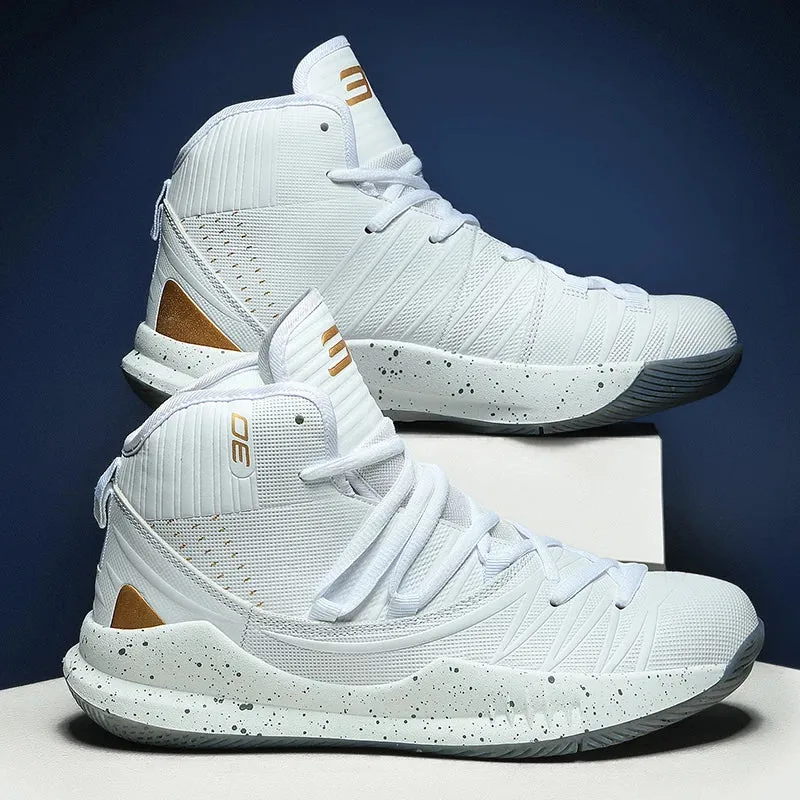 Basketball Shoes High Top Anti-slip Outdoor Sports Shoes