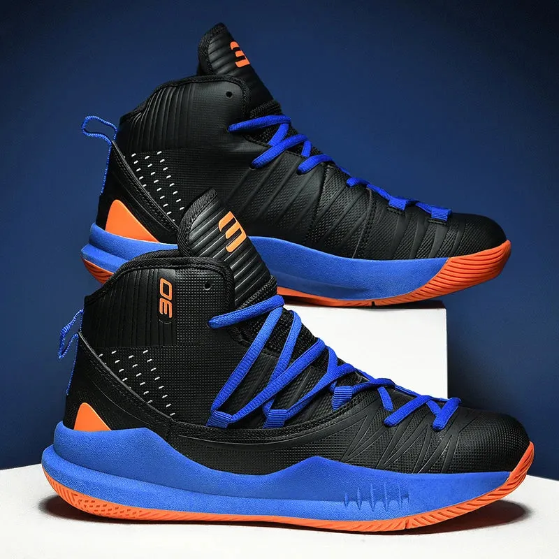 Basketball Shoes High Top Anti-slip Outdoor Sports Shoes