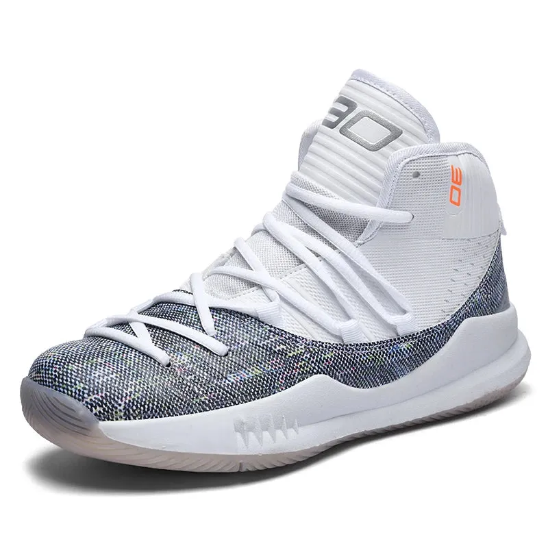 Basketball Shoes High Top Anti-slip Outdoor Sports Shoes