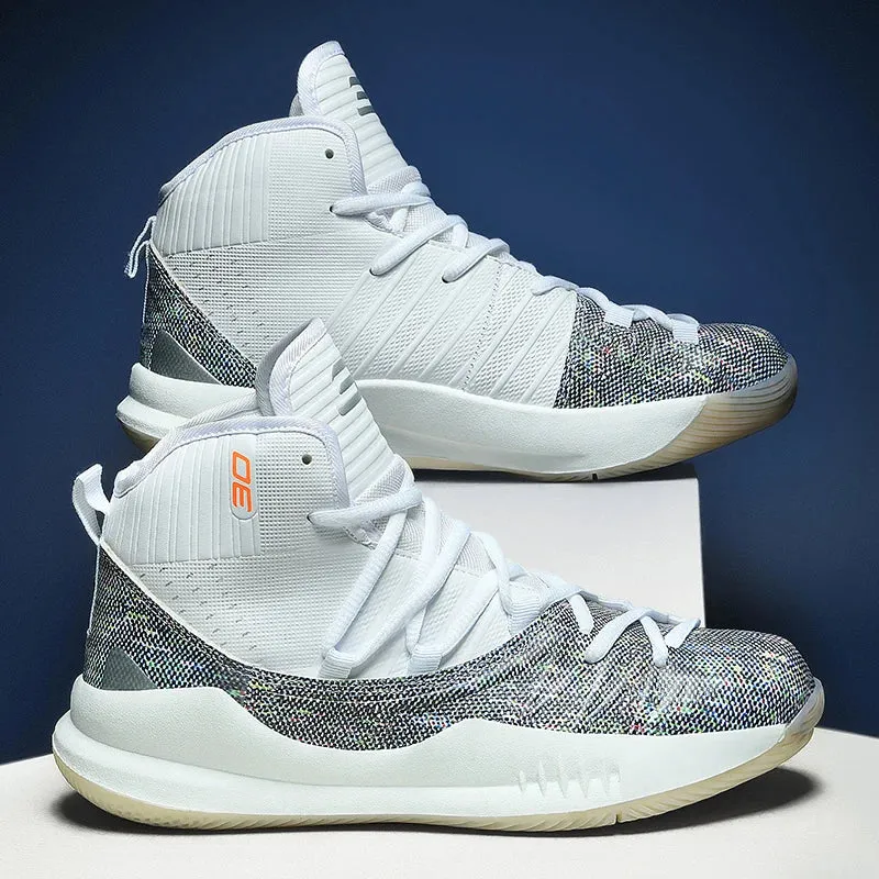 Basketball Shoes High Top Anti-slip Outdoor Sports Shoes