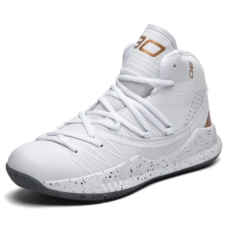 Basketball Shoes High Top Anti-slip Outdoor Sports Shoes