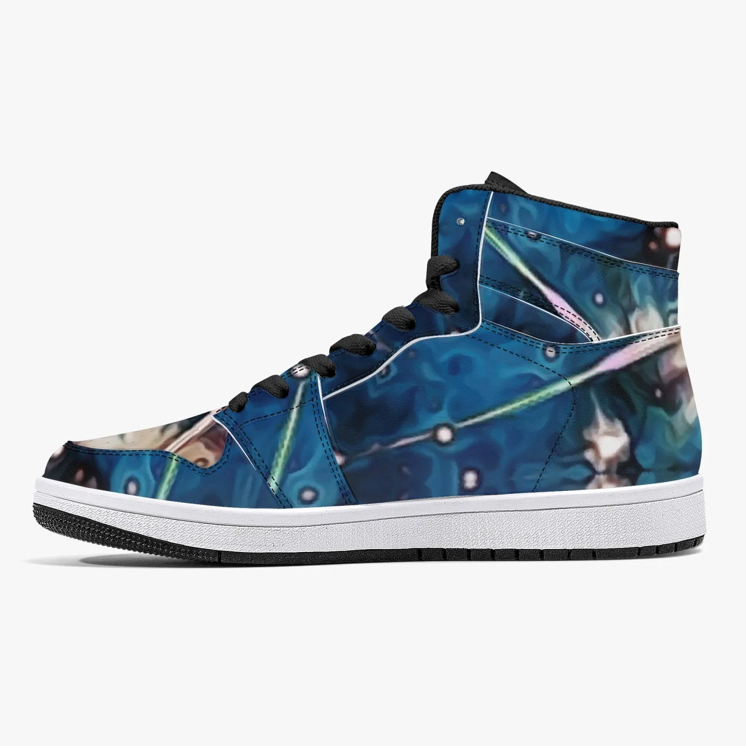 Beacon Psychedelic Split-Style High-Top Sneakers