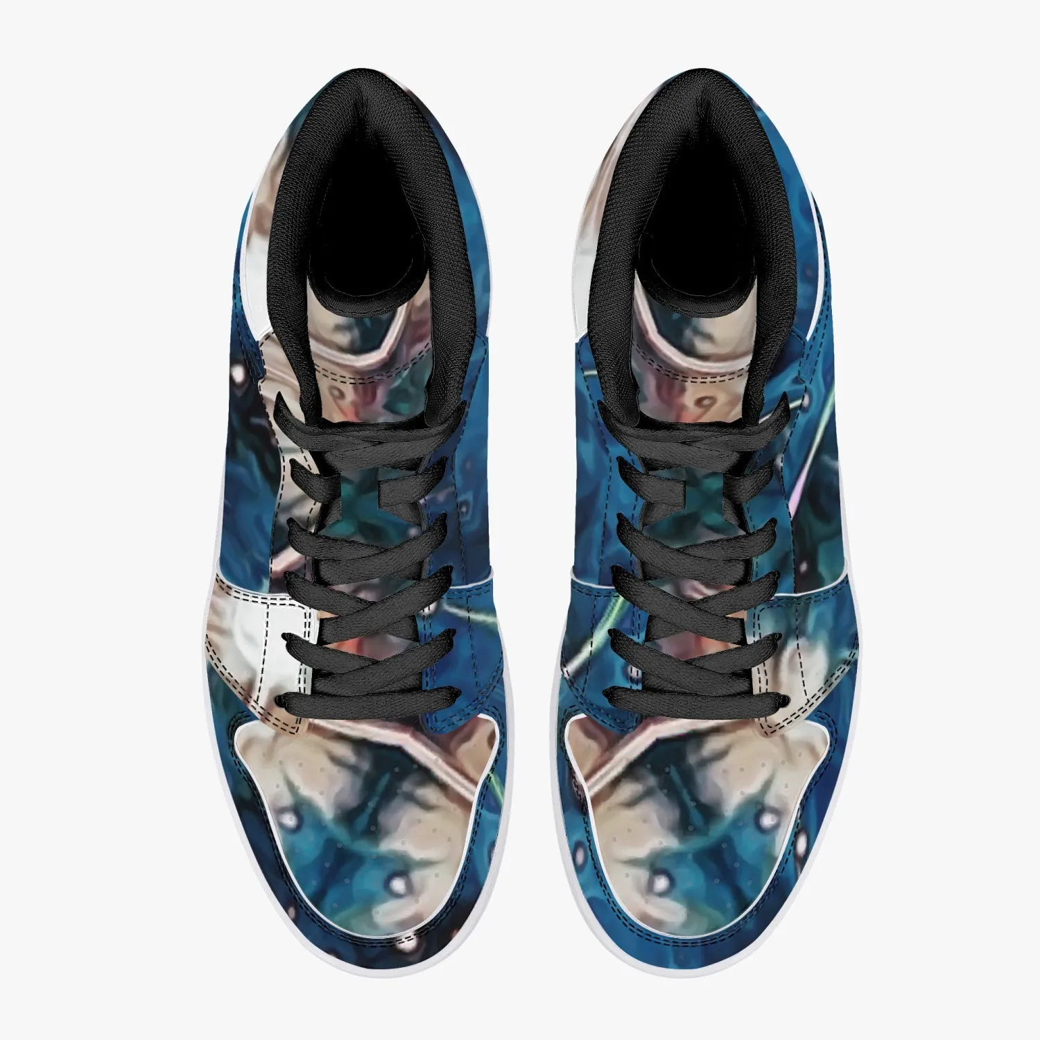 Beacon Psychedelic Split-Style High-Top Sneakers