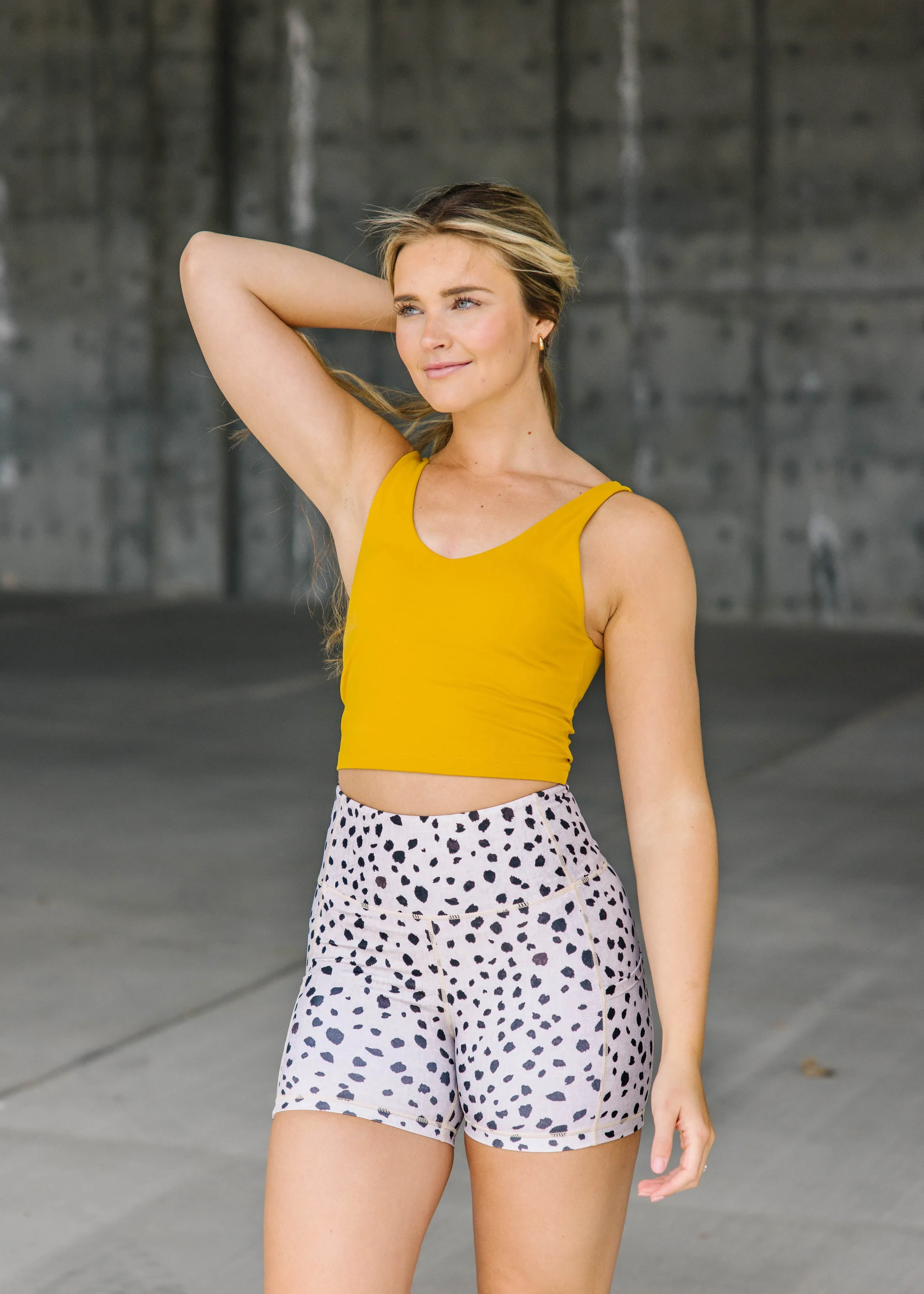 Biker Shorts - 4'' - Dalmatian | MT LUXE