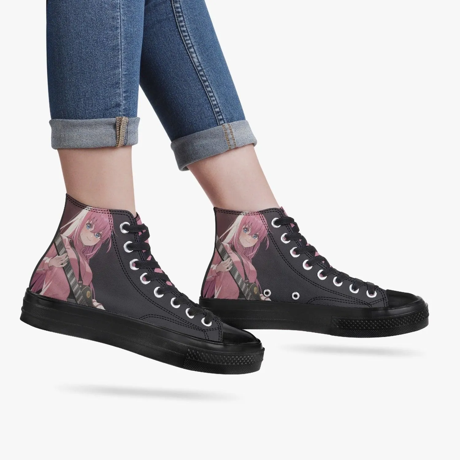 Bocchi The Rock Gotou, Hitori A-Star High Anime Shoes