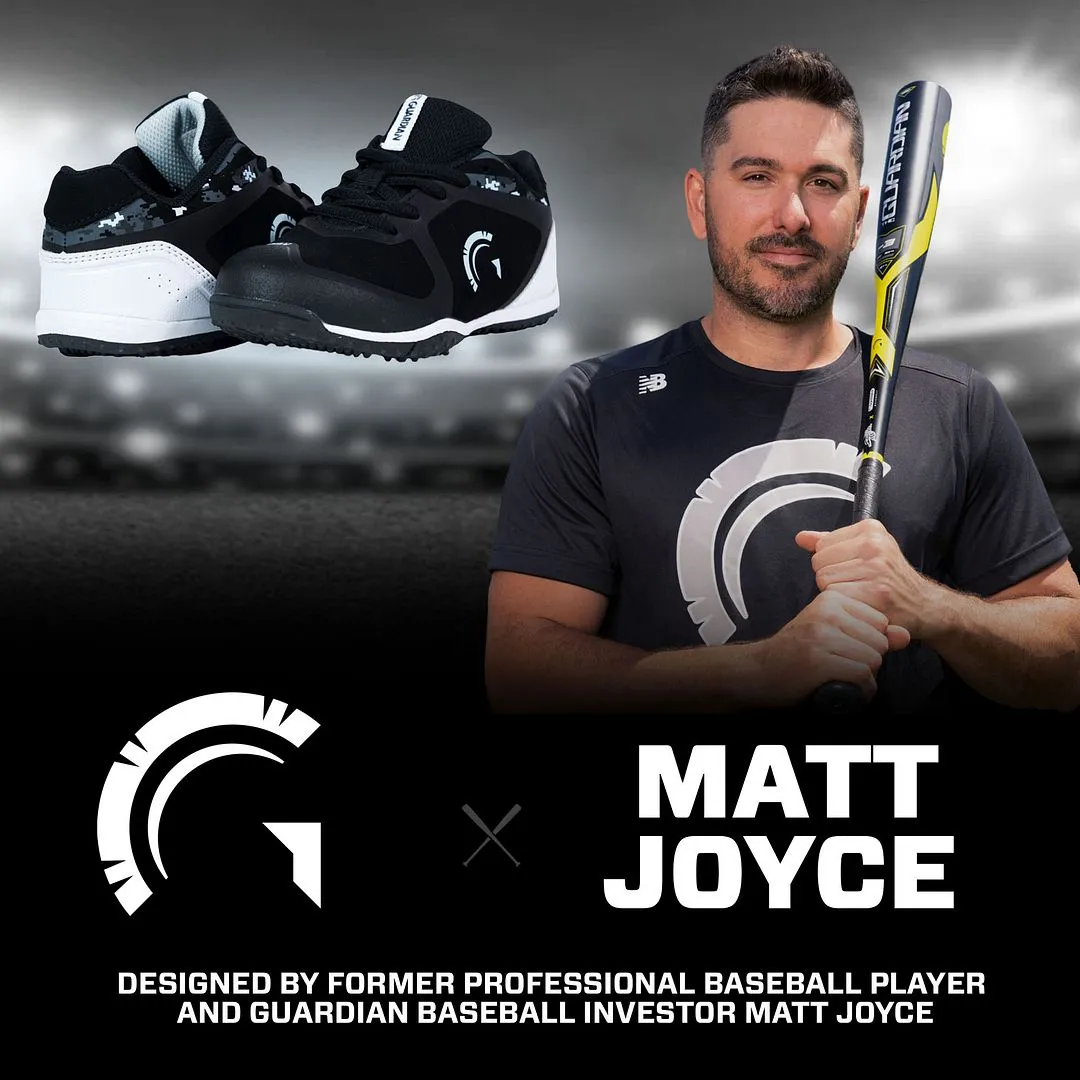 Bolt Youth Low Top Turf Baseball and Softball Shoes (Black/Grey)