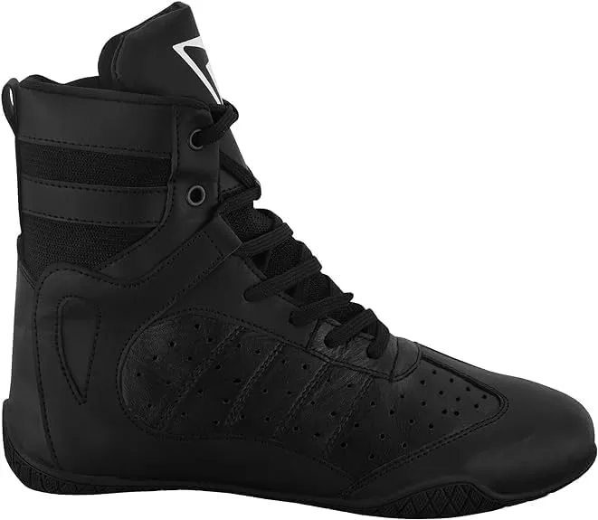 Boxing Shoes for Men Pro Wrestling Boots High Top Fitness Wrestling Shoes MMA Martial Arts Gym Fight Training Footwear