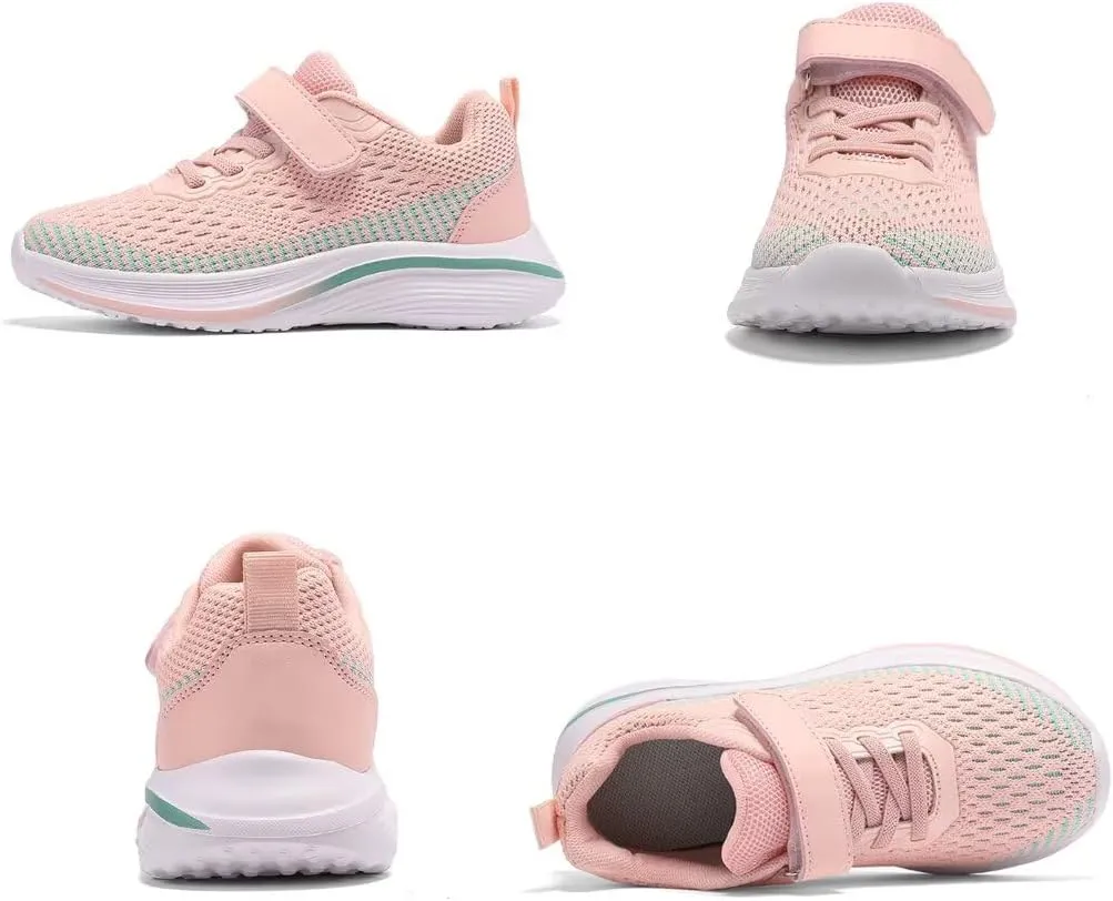 Boys Girls Kids Sneakers Lightweight Athletic Running Walking Tennis Shoes