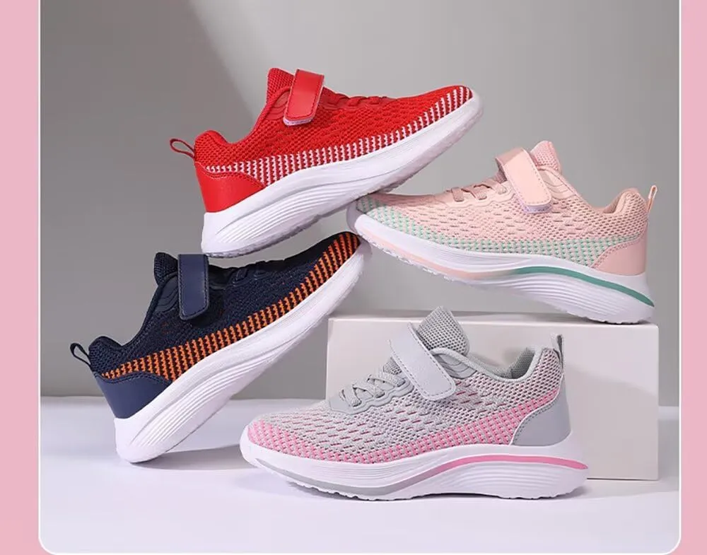Boys Girls Kids Sneakers Lightweight Athletic Running Walking Tennis Shoes