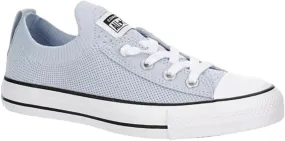 Converse Unisex Chuck Taylor All Star Shoreline Knit Sneaker - Lace up Closure Style - Light Blue White 6.5