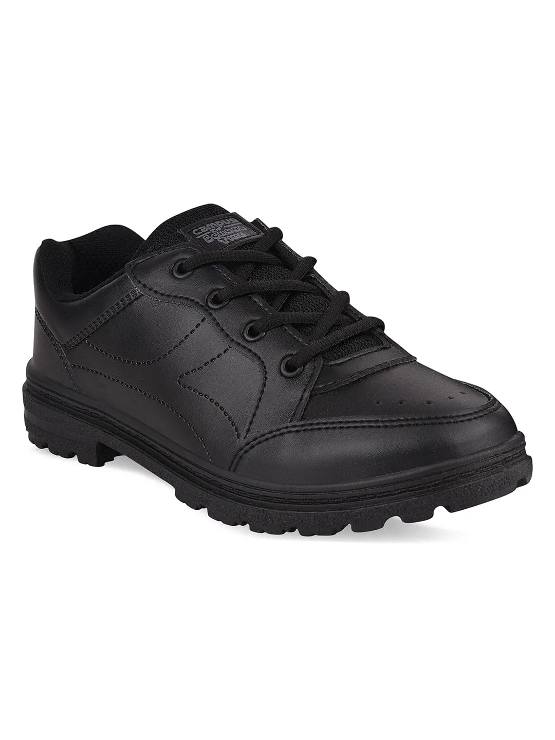 CS-63S Black Men's School Shoes
