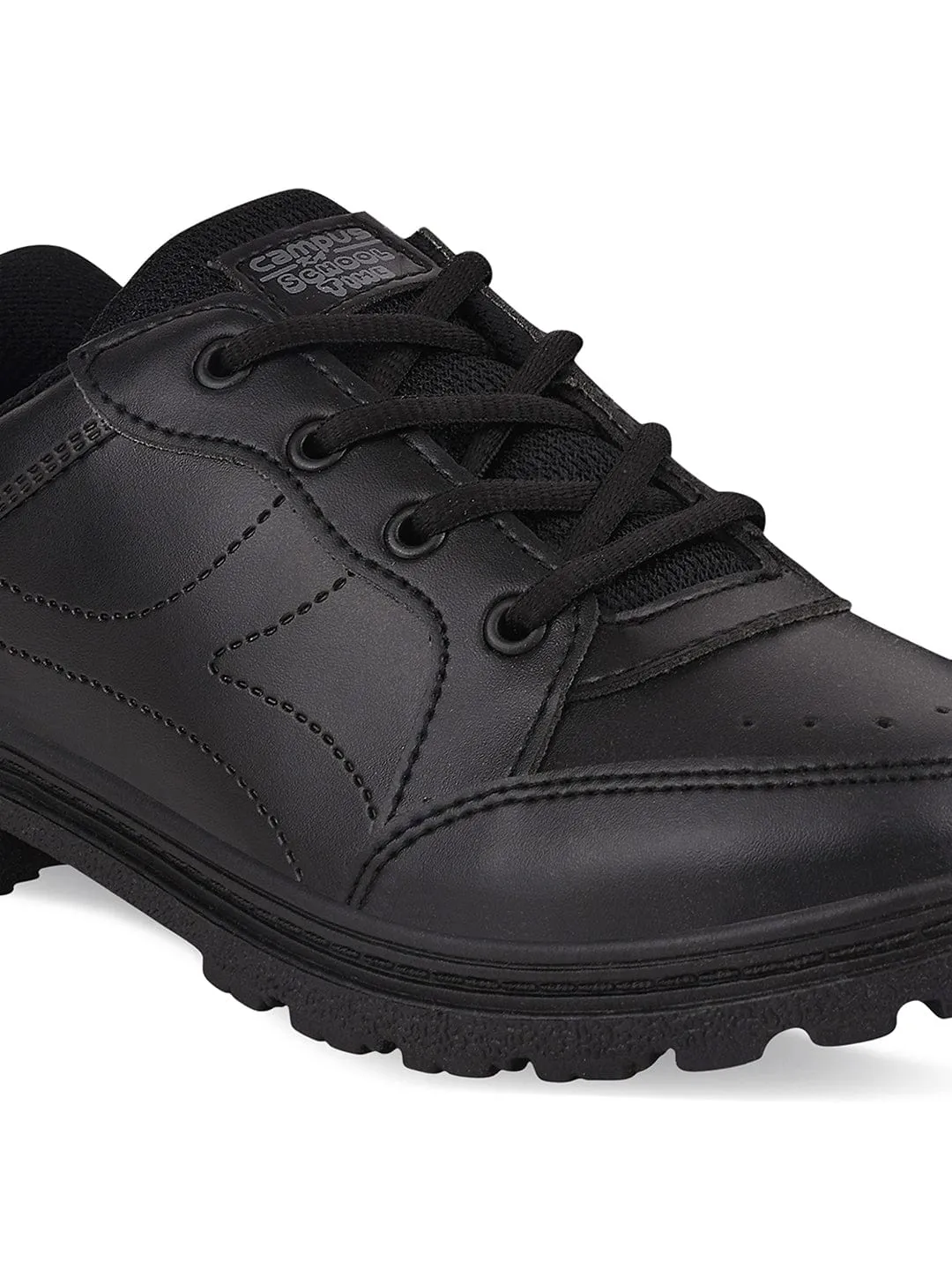 CS-63S Black Men's School Shoes