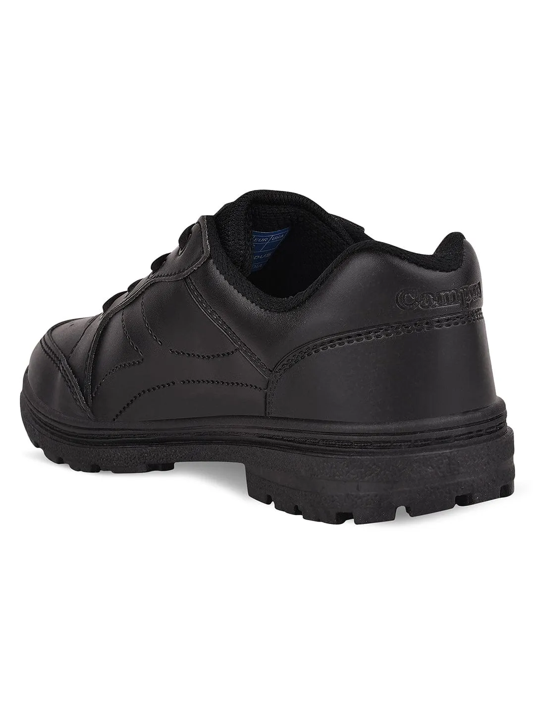 CS-63S Black Men's School Shoes