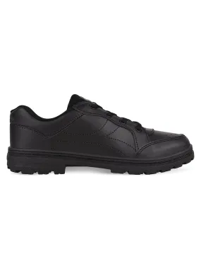 CS-63S Black Men's School Shoes