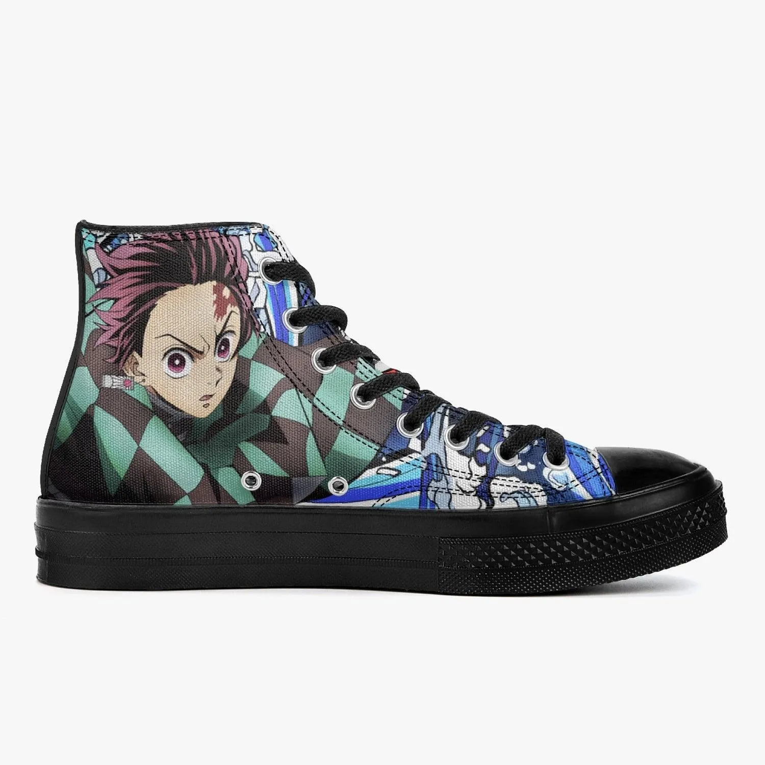 Demon Slayer Tanjiro A-Star High Anime Shoes
