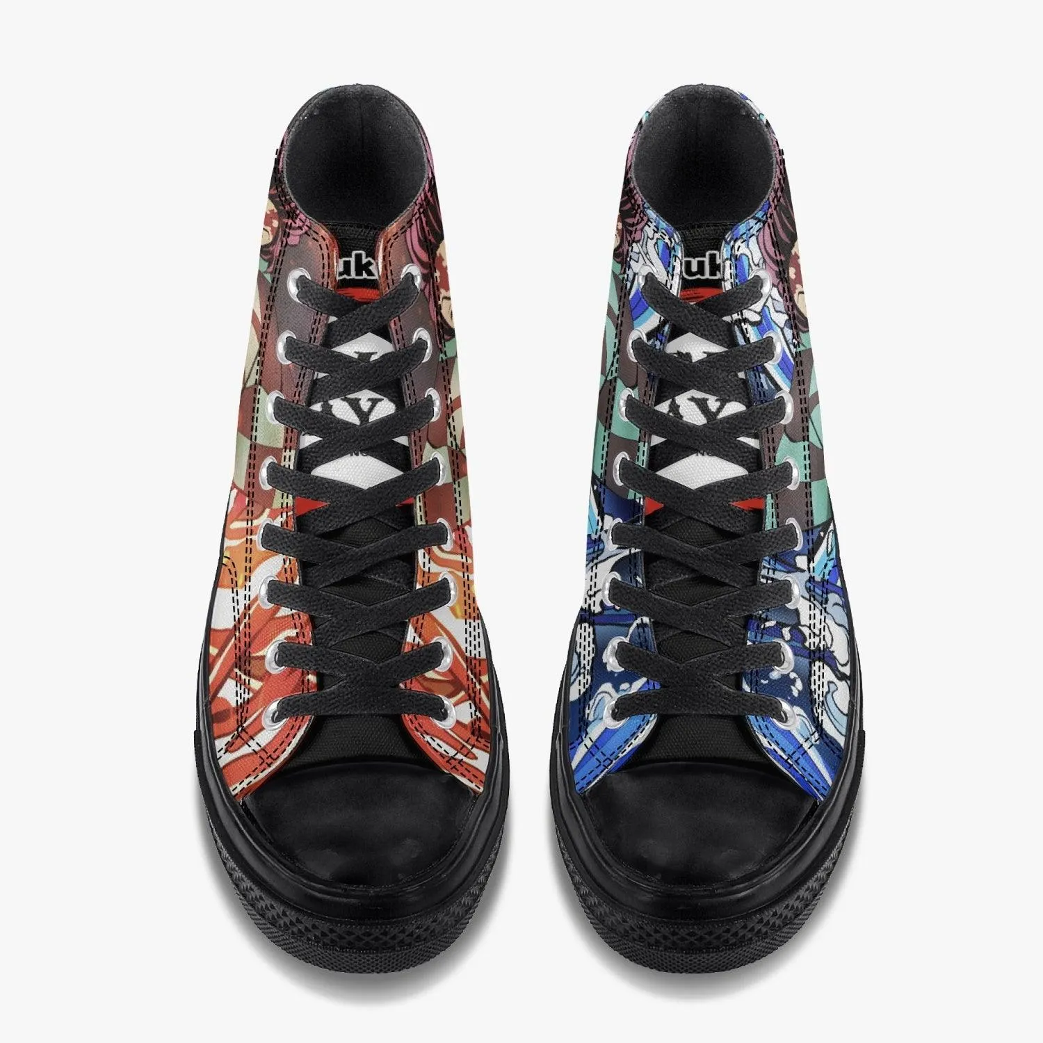 Demon Slayer Tanjiro A-Star High Anime Shoes