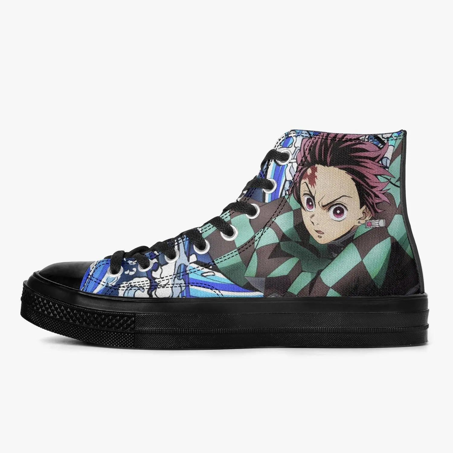 Demon Slayer Tanjiro A-Star High Anime Shoes