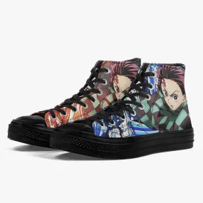 Demon Slayer Tanjiro A-Star High Anime Shoes
