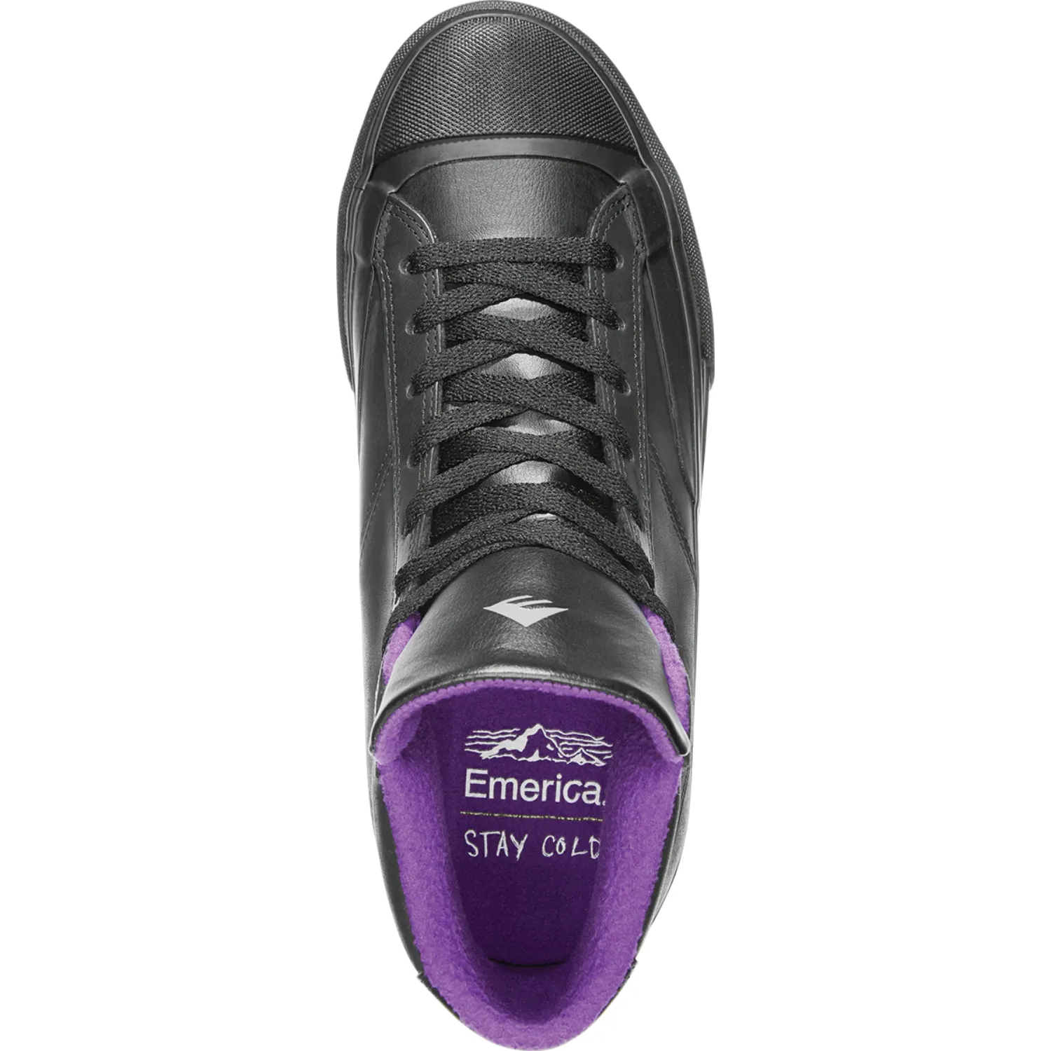 Emerica Omen Hi Black/Black - Men's