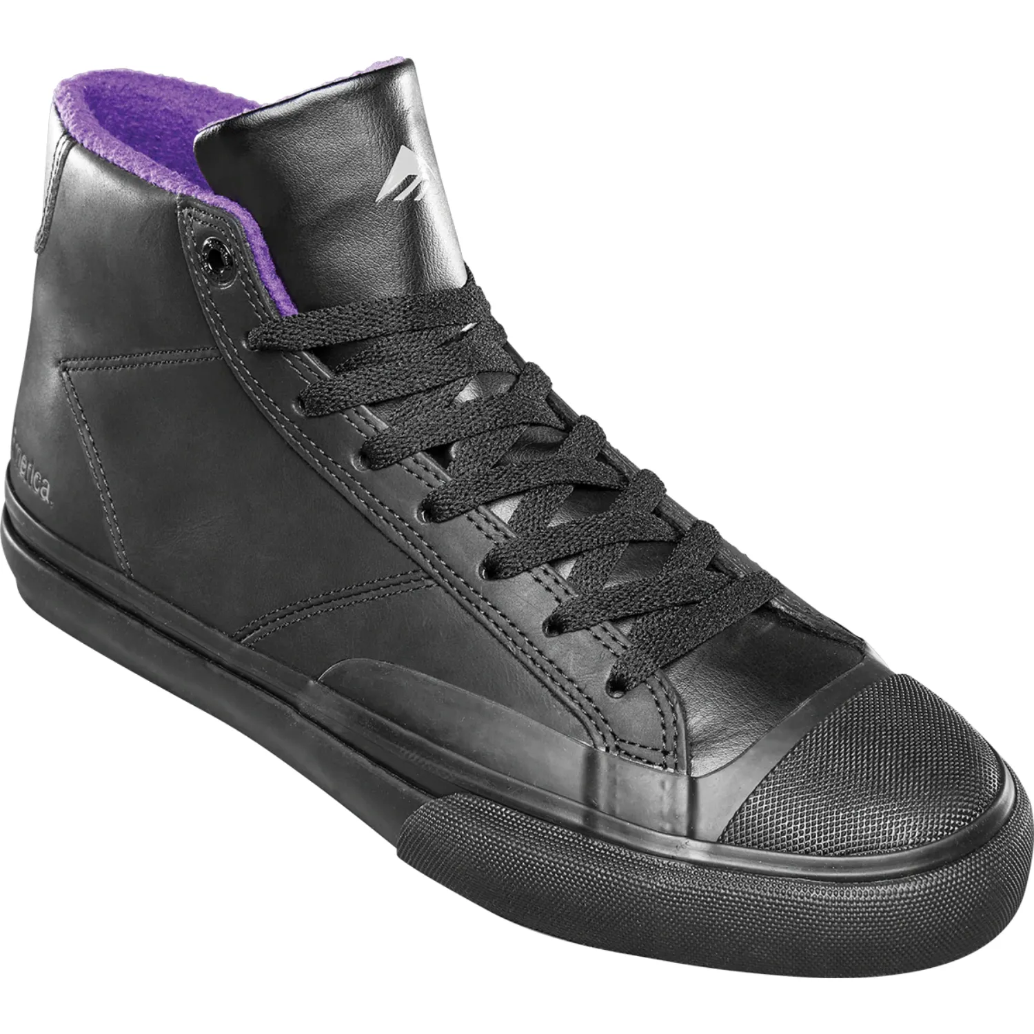 Emerica Omen Hi Black/Black - Men's
