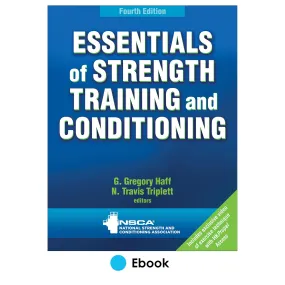Essentials of Strength Training and Conditioning 4th Edition Ebook With HKPropel Access