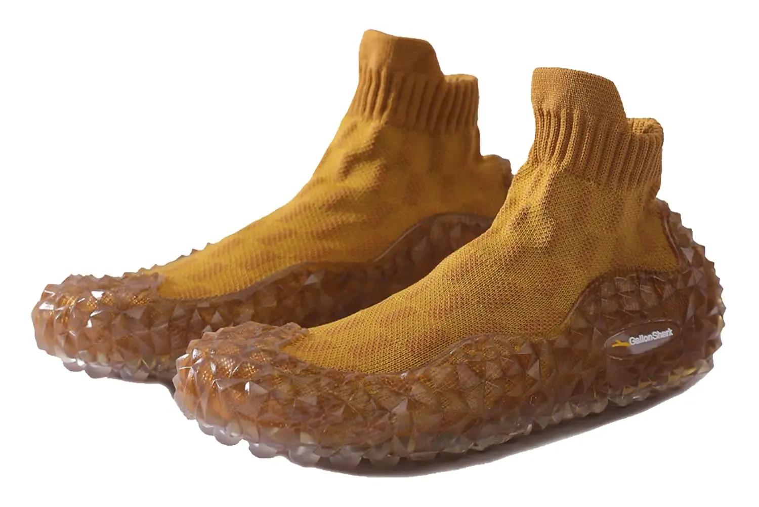 Gallonshark 0 Gravity Soles for Women and Men Quick-Dry Aqua Socks Swim Beach Yoga Exercise Aldult Size Yellow-8.5-9.5 Women/6.5-7.5 Men