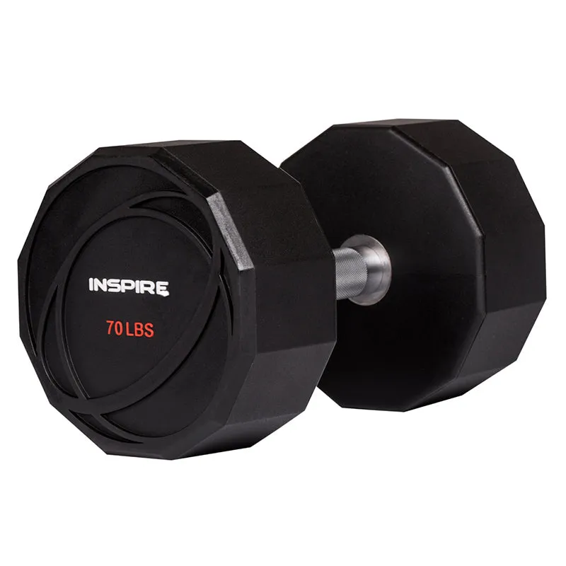 INSPIRE 10 LB URETHANE DUMBBELL
