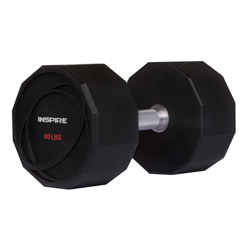 INSPIRE 10 LB URETHANE DUMBBELL