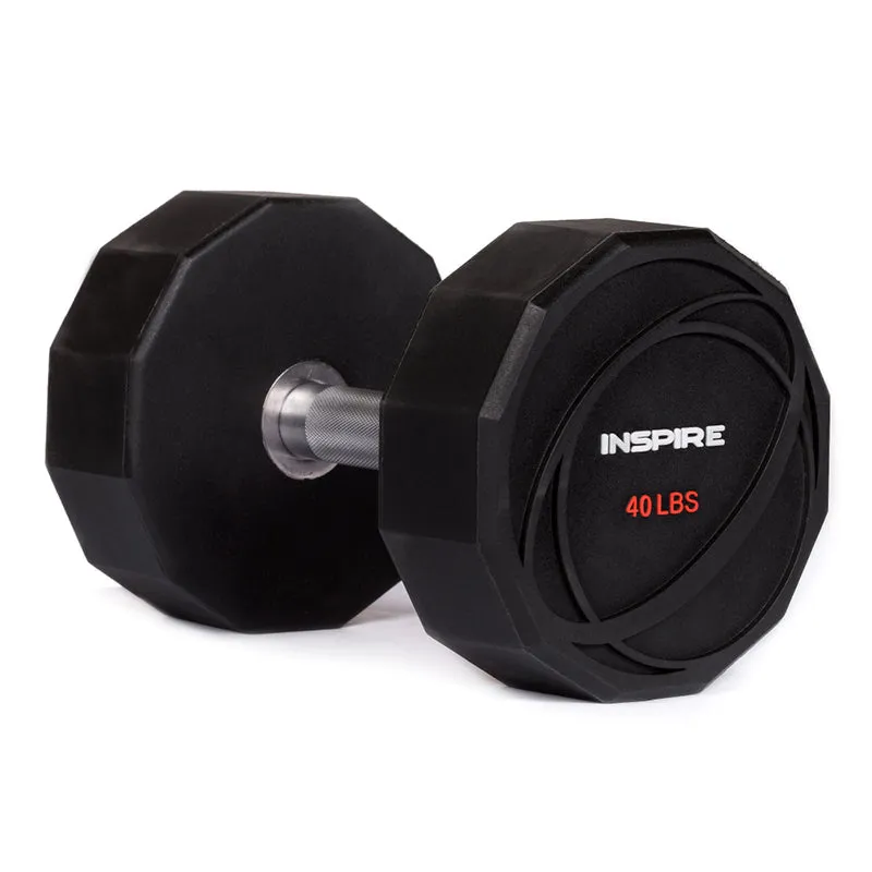 INSPIRE 10 LB URETHANE DUMBBELL
