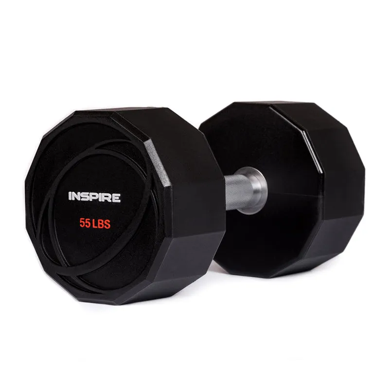 INSPIRE 10 LB URETHANE DUMBBELL