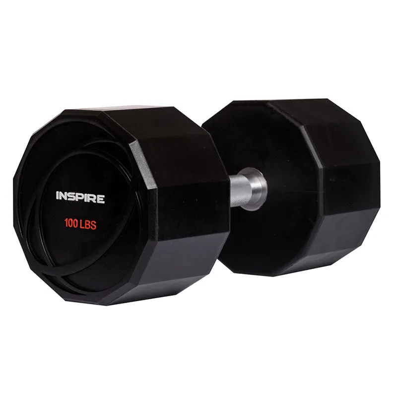 INSPIRE 10 LB URETHANE DUMBBELL