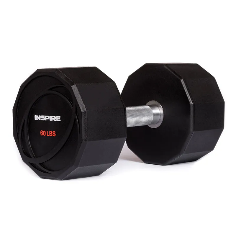 INSPIRE 10 LB URETHANE DUMBBELL