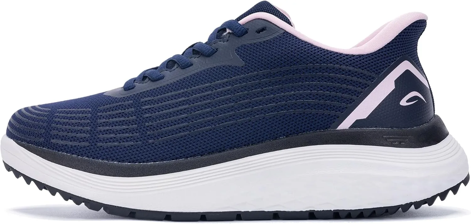 JARLIF Women Arch Support Walking Shoes Orthotic Tennis Sneakers Cushioning Running Shoes for Plantar Fasciitis Pain Relief
