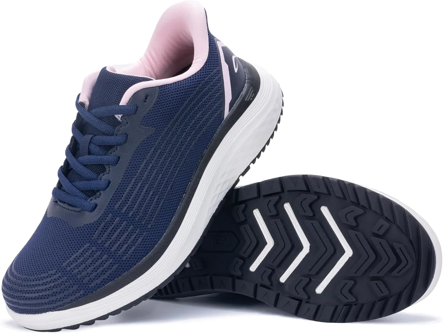 JARLIF Women Arch Support Walking Shoes Orthotic Tennis Sneakers Cushioning Running Shoes for Plantar Fasciitis Pain Relief