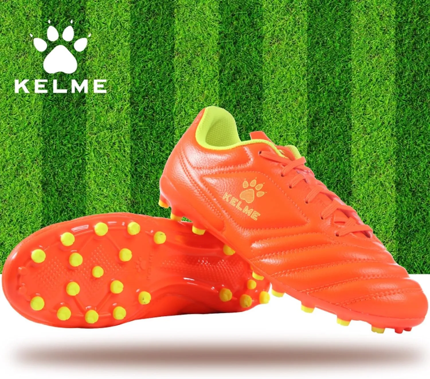 KELME K-Fighting AG Soccer Cleats, Mens Womens Unisex Outdoor Soccer Shoes, Artificial Grass Football, Youth