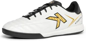 KELME Leather Indoor Soccer Shoes Futsal Turf Soccer Shoes Man Women Football Athletic Sneakers