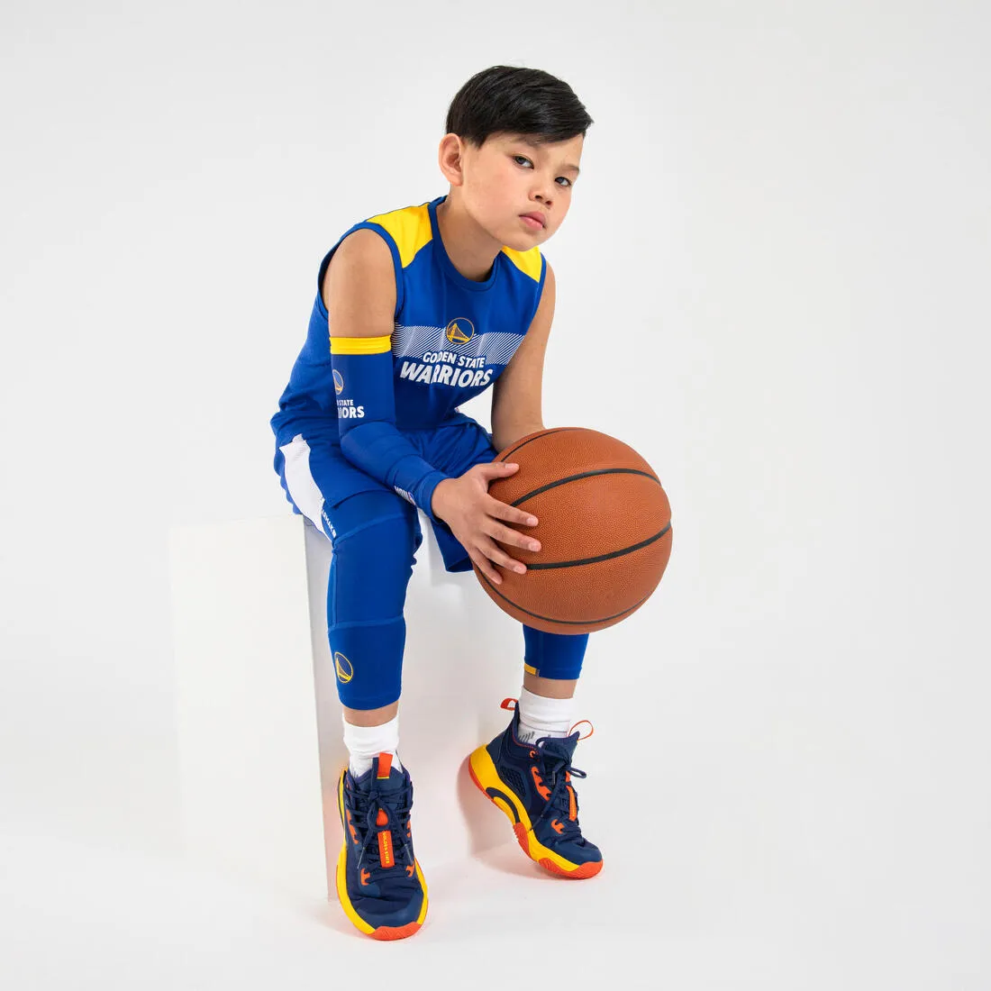 Kids' Basketball Shoes SE900 Mini Me - Black/NBA Los Angeles Lakers
