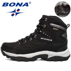 Men Hiking Shoes Winter Outdoor Walking Jogging Shoes Mountain Sport Boots Climbing Sneakers