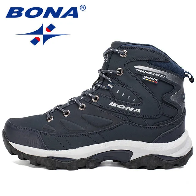 Men Hiking Shoes Winter Outdoor Walking Jogging Shoes Mountain Sport Boots Climbing Sneakers