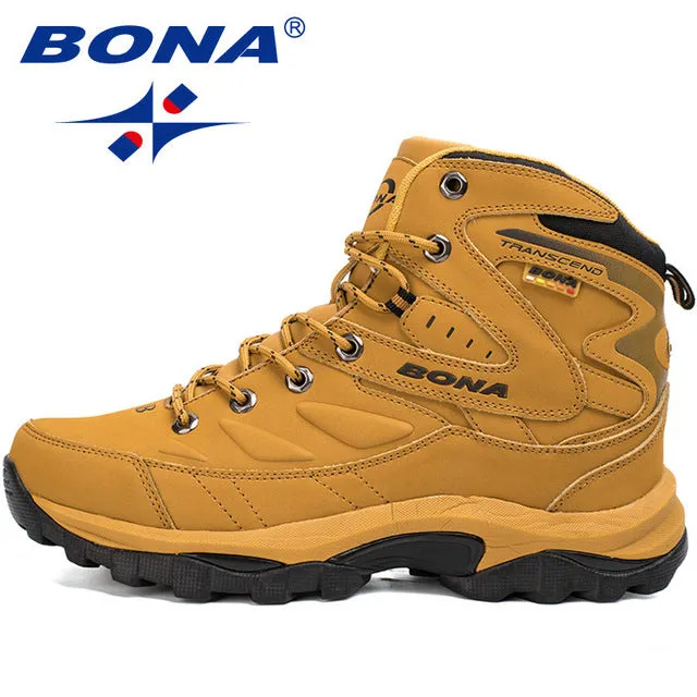 Men Hiking Shoes Winter Outdoor Walking Jogging Shoes Mountain Sport Boots Climbing Sneakers