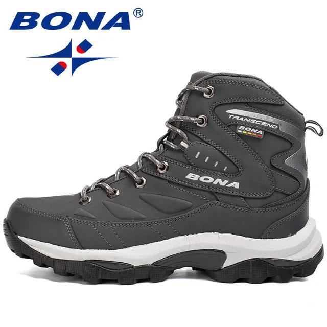 Men Hiking Shoes Winter Outdoor Walking Jogging Shoes Mountain Sport Boots Climbing Sneakers