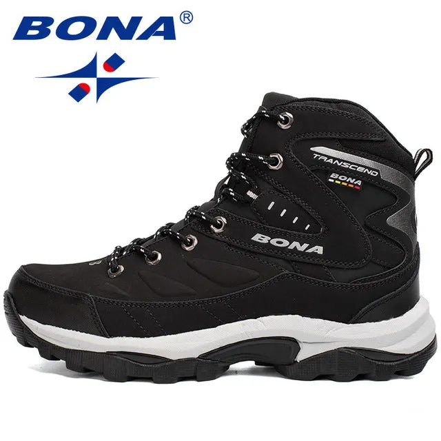 Men Hiking Shoes Winter Outdoor Walking Jogging Shoes Mountain Sport Boots Climbing Sneakers