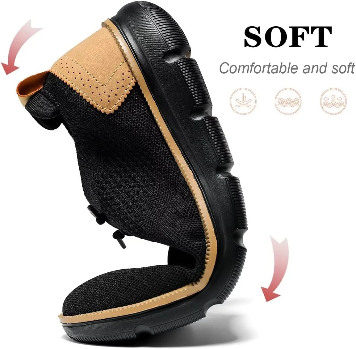 Men's Mesh Sneakers Oxfords Lace-Up Lightweight Casual Walking Shoes Dress Shoes Fashion Sneakers Walking Shoes