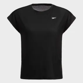 Reebok Apparel Women Workout Ready Supremium Detail Tee BLACK