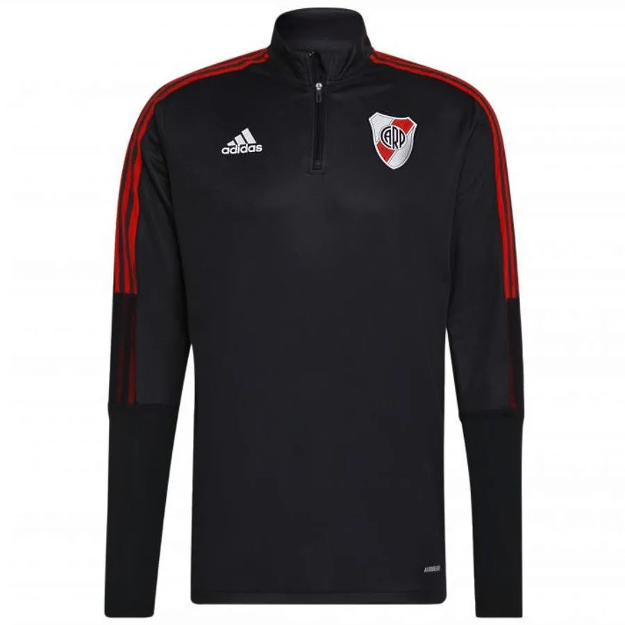 River Plate black training technical Soccer tracksuit 2021/22 - Adidas
