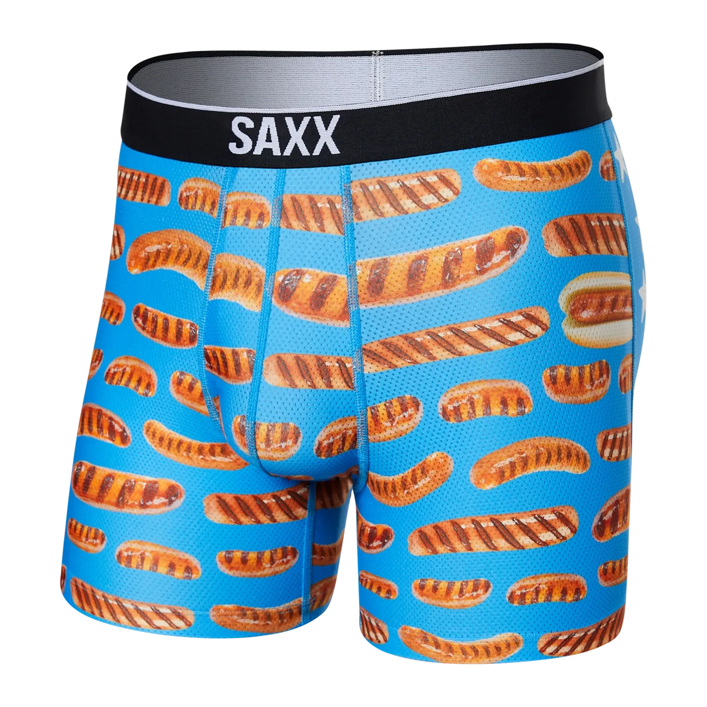 SAXX Volt Breathable Mesh Boxer Bride - All American Wieners - Blue